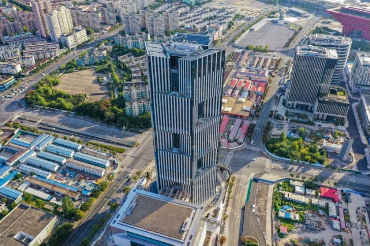 亿德app官网集团精心打造了世界上第一个落户上海的多边国际组织总部大楼——新开发银行总部